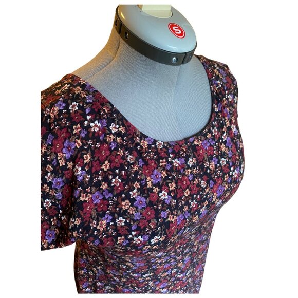 casual midi floral dress - Picture 6 of 6